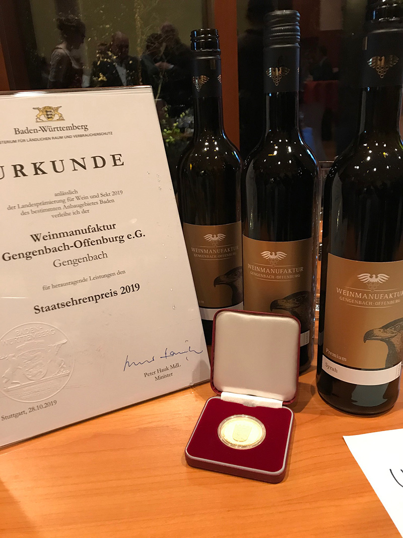 Mit Staatsehrenpreis geadelt